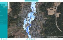 Hochwassergefahren- und Hochwasserrisikokarte Luxembourg